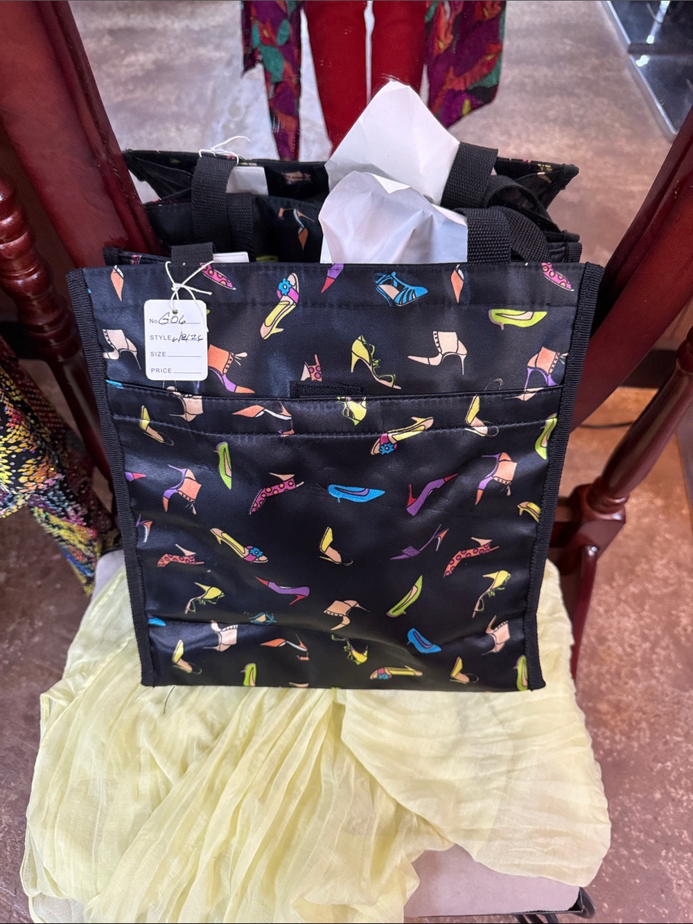 Square Tote Bag ph3013 NWT